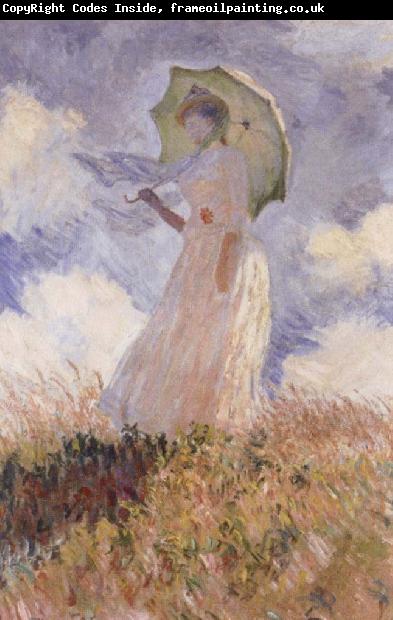 Claude Monet The Walk,Lady with Parasol